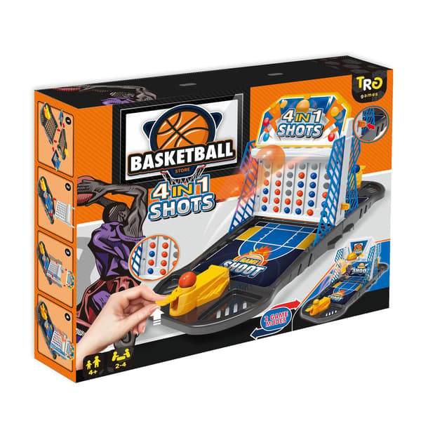 Tabletop 4 Basketball 4 In 1