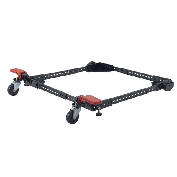 Universellt mobilt basstativ, 227 kg, justerbart 30–90 cm