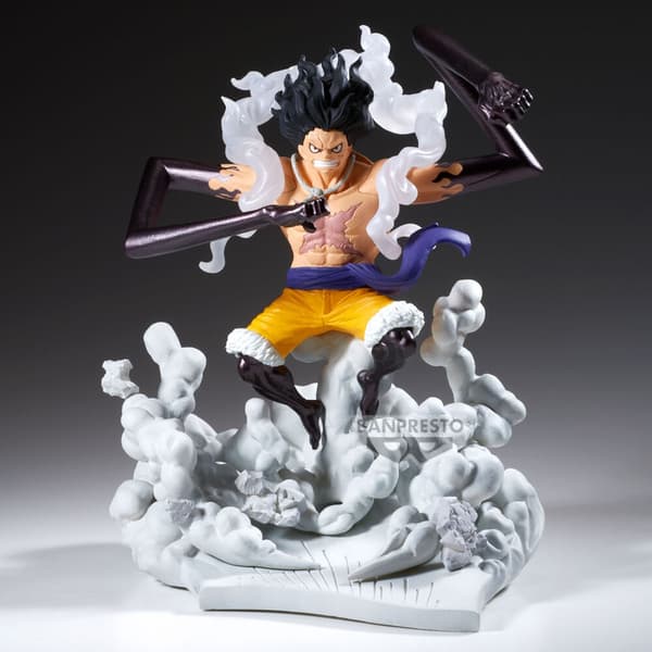 One Piece Monkey D. Luffy Gear 4 Senkokkei Figuuri, 15cm