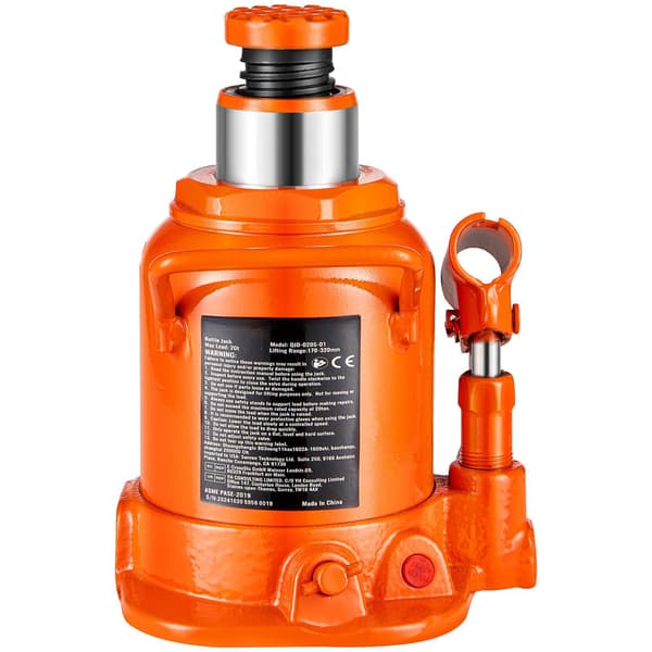 Hydraulisk flaskdomkraft, 20 ton, 17–30 cm lyft