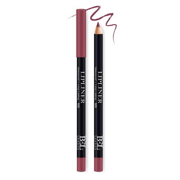 Bel London, BEL London, Hydrogenated Vegetable Oil, Waterproof, Contour, Lip Liner, 123, 0.78 g