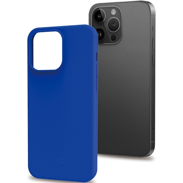 Cromo Soft kumikotelo iPhone 15 Pro Blue