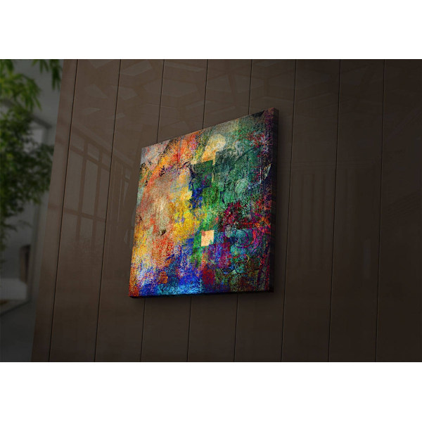 Dekorativ LED-belyst canvasmålning 4040İACT-1