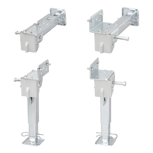 Justerbart vevstöd för husbilar, 290-460 mm, set om 2