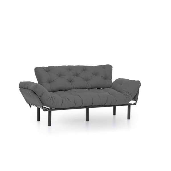 3-sæders sovesofa Nitta Triple - Grå
