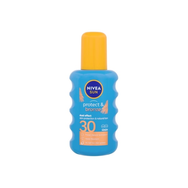 Nivea - Sun Protect & Bronze Sun Spray SPF30 - Unisex, 200 ml