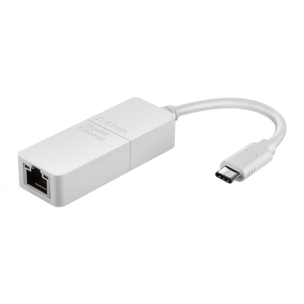 D-Link USB-C til Gigabit Ethernet Adapter - DUB-E130 - Kablet -