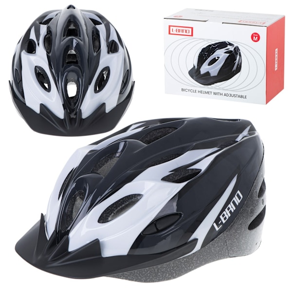 L-BRNO Justerbar cykelhjälm storlek M 54-58cm