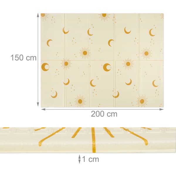 Vikbar babylekmatta – Suns and Moons Design