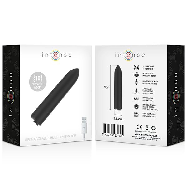 Intens - Vibrerende kugle - 10 mønstre