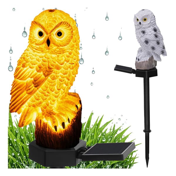 Solar havelampe - ugle Gardlov 23847