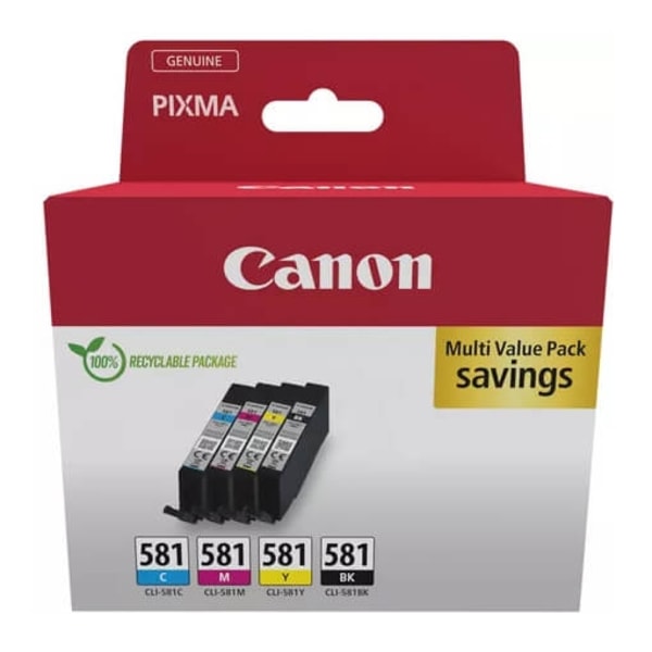 CANON Ink 2103C007 CLI-581 Monipakkaus