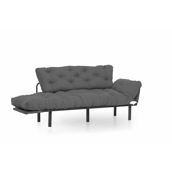 3-sæders sovesofa Nitta Triple - Grå