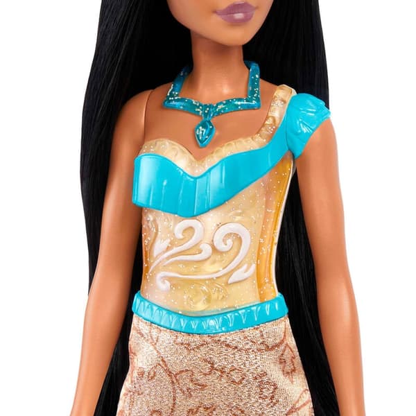 Pocahontas docka med klänning och accessoarer för barn
