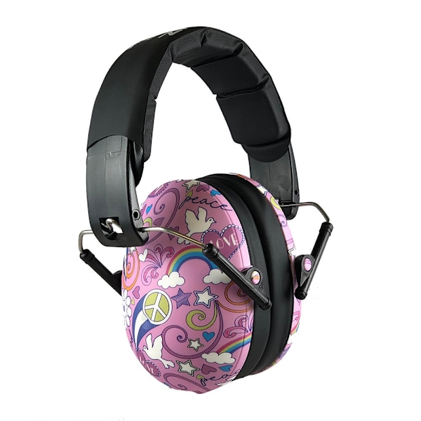 BANZ Lasten korvasuojaimet Peace Pink