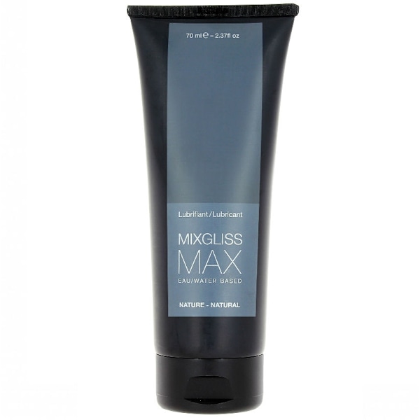 Mixgliss - Max Naturlig Vandbaseret Anal Glidemiddel 70 Ml