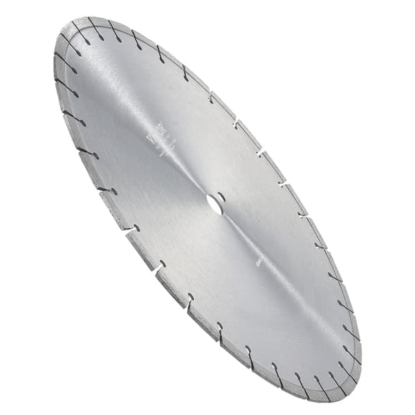 18-tums diamantsågblad, vått och torrt, 2,5 cm spindel