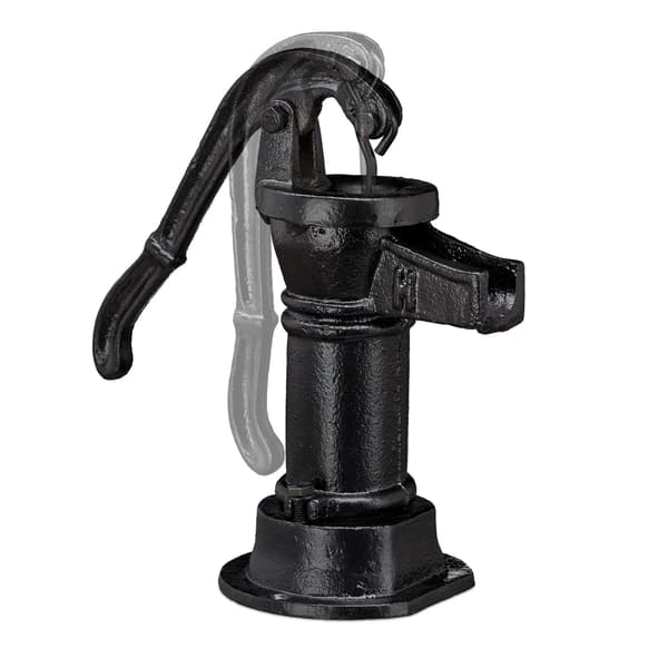Dekorativ Pump Gjutjärn
