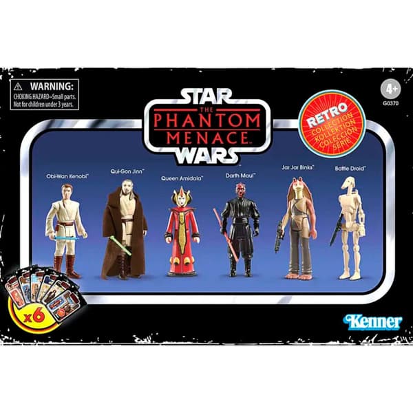 Star Wars Phantom Menace Action Figurer 9,5 cm sæt