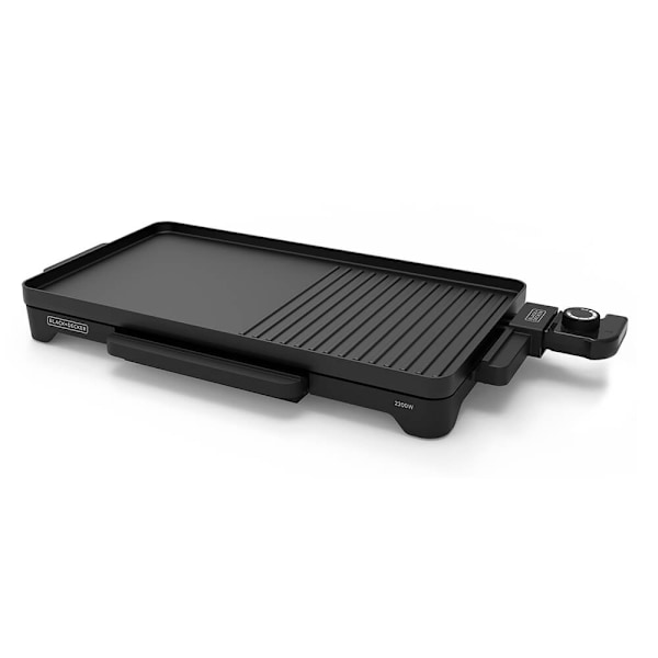 BLACK+DECKER Bordsgrill Platt 2200W Black