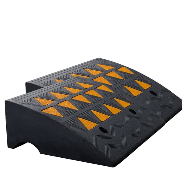 Gummikantramp 2-pack, 15 cm höjd, 15 tons kapacitet