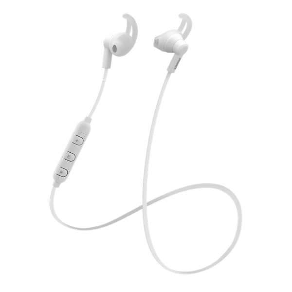 STREETZ Stay-in-ear Bluetooth-hörlurar - Vit