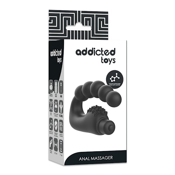 Addiktoituneiden lelut - Anal Massager Prostatic vibraatiolla