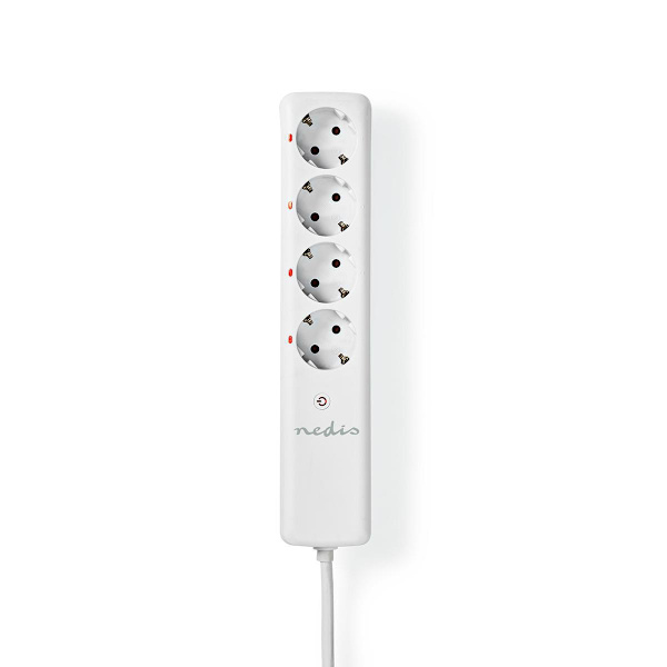 RF-Stik | 433 MHz | 3680 W | EU stik / Type F (CEE 7/7) | Hvid