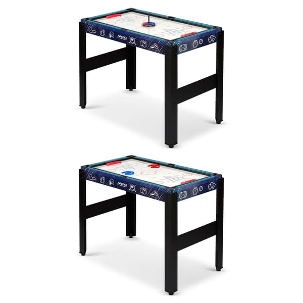 Multispillebord 12i1 106x59x90 cm NS-801 sort