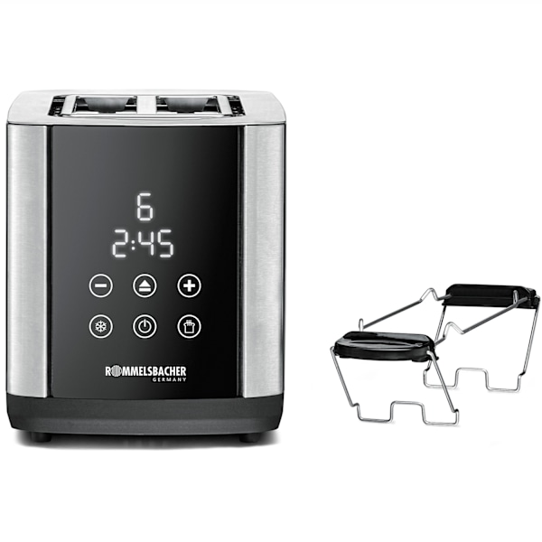 Brödrost Sunny TO 850 Rostfri LED-Disp Touch Control