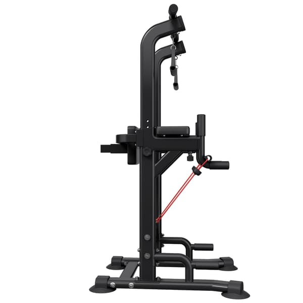 Power Tower pull-up bar og dip station, 150 kg, justerbar