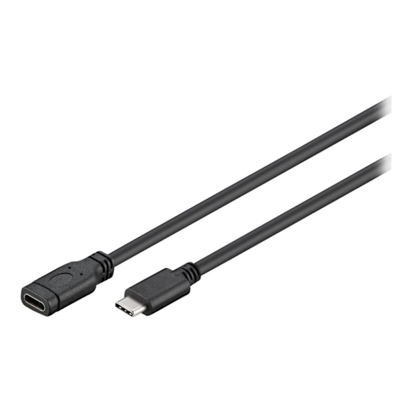 MicroConnect - USB-förlängningskabel - 24 pin USB-C (hane) till 24 pin USB-C (hona) - USB 3.1 - 3 A