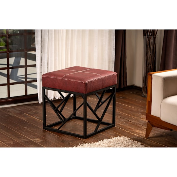Puff Koza - Claret Red
