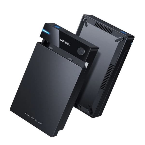 Ugreen HDD bay SATA 3.5 - Sort