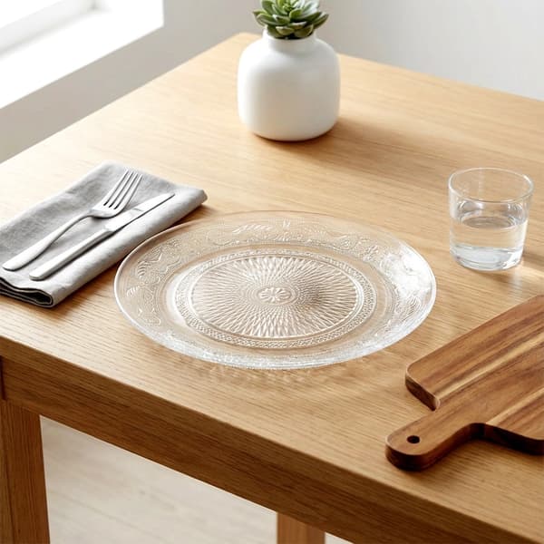 Glasfat, 25 cm – Tål maskindisk
