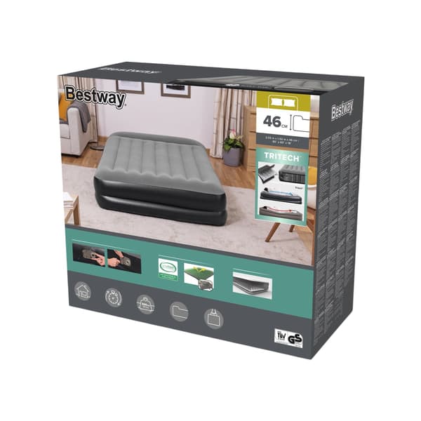 Tritech Luftmadrass 2.03m x 1.52m x 46cm