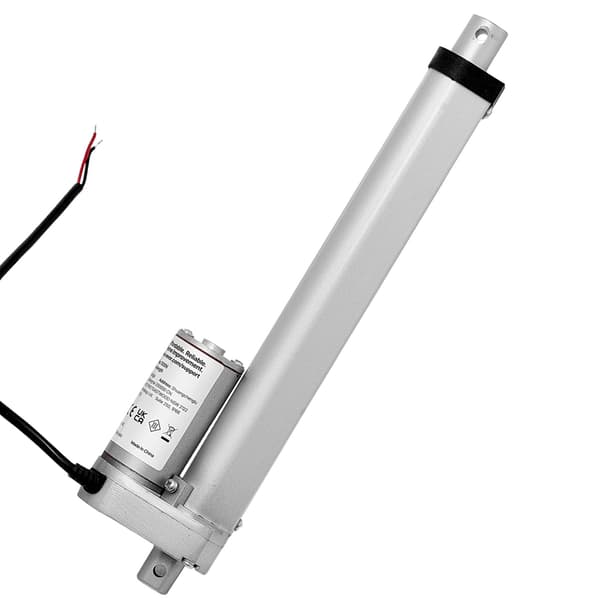 12V lineær aktuator, 20 cm slaglængde, 1000N, IP54-beslag