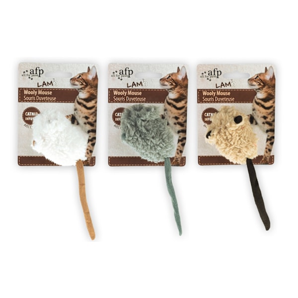 AFP Lambswool-Wooly Hiiri hiiren äänellä Catnip