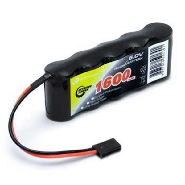 VAPEX-vastaanotin akku NiMH 6.0V 1600mAh Suora