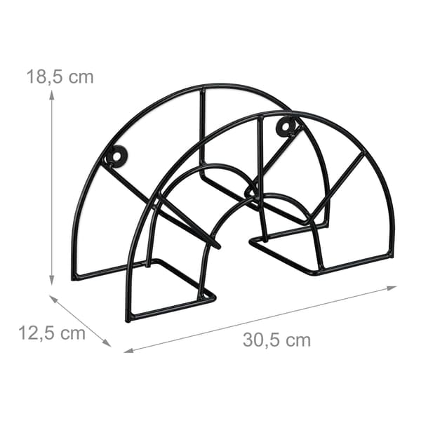 Slangeholder væg rund