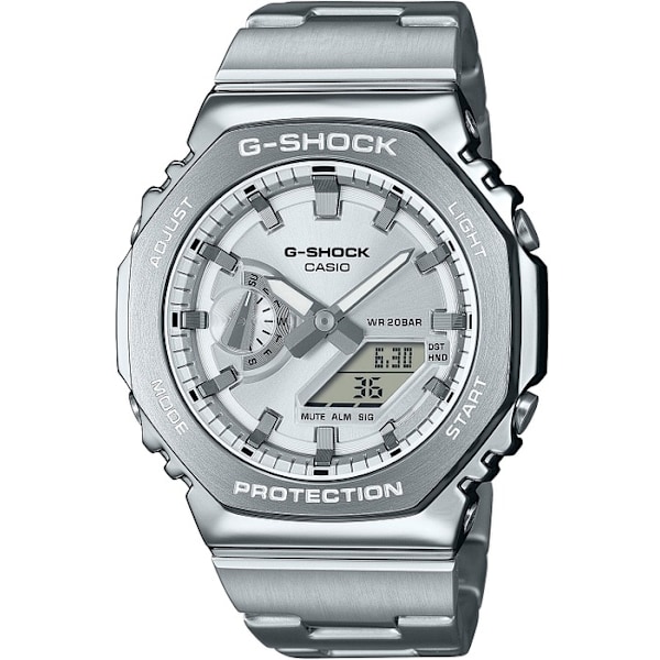 CASIO G-SHOCK Mod. OAK G-STEEL CLASSIC SILVER
