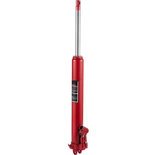 Hydraulisk domkraft med lång ram, 8 ton, gaffelbas, 26–45,7 tum