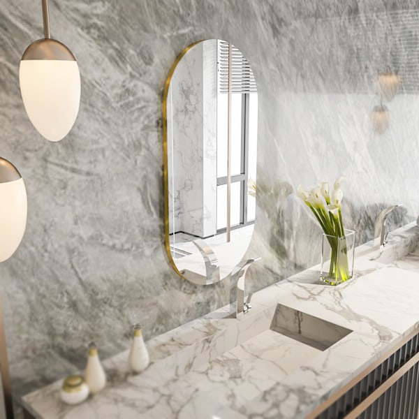 Mirror Riors - Transparent, Guld