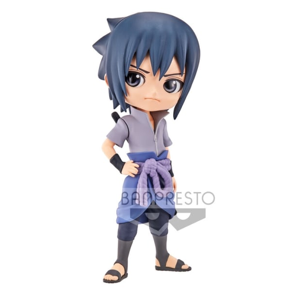 Naruto Shippuden Sasuke Uchiha Ver.A Q posket figur 14cm