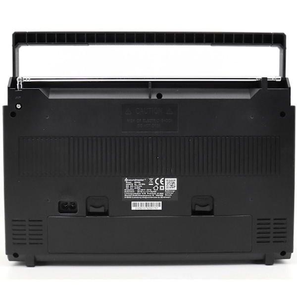 Kasettiradio Mono Bluetooth RR20SI hopea
