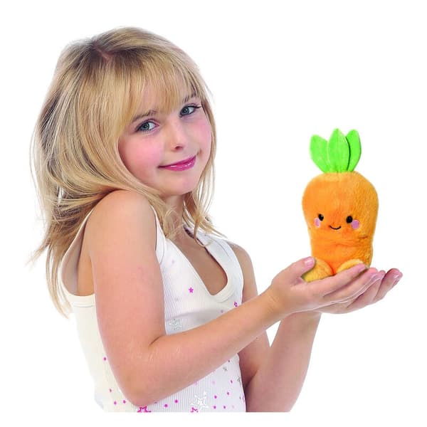 Palm Pals Gulerod plyslegetøj 13 cm