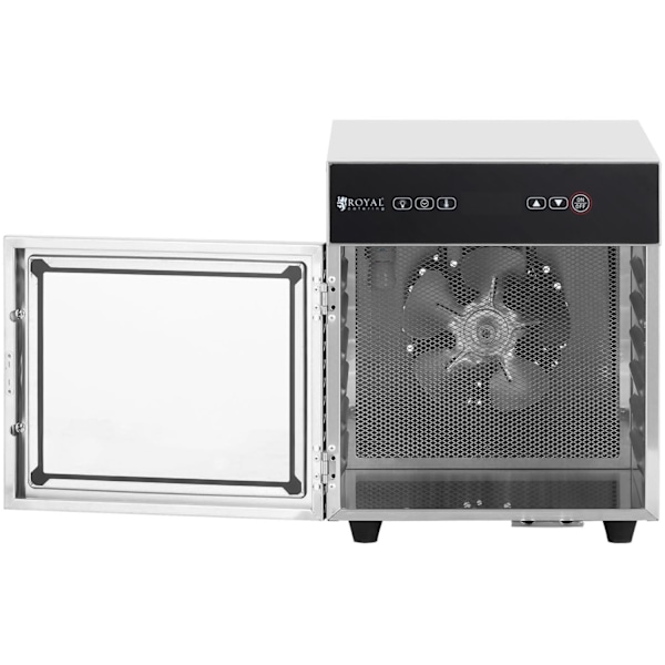 Mattorkare för svamp, frukt, grönsaker, örter, 6 ställ, 30-90 C, 500 W