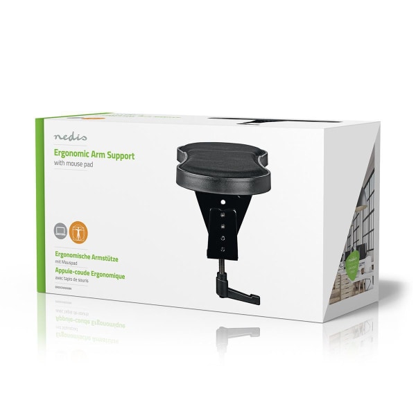 arm stöd | Antal pivot poäng: 1 Ledpunkt(er) | Armens längd: 40 | Max. lastkapacitet: 5 kg | Vridningsvinkel: 360 ° | Med musplattform