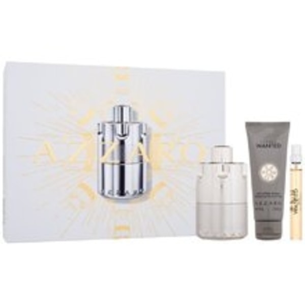 Azzaro - Wanted Dárková sada EDP 100 ml, miniaturka EDP 10 ml a sprchový gel 75 ml 100ml
