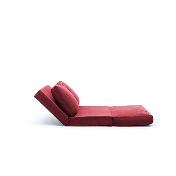2-sits bäddsoffa Taida - Rödbrun